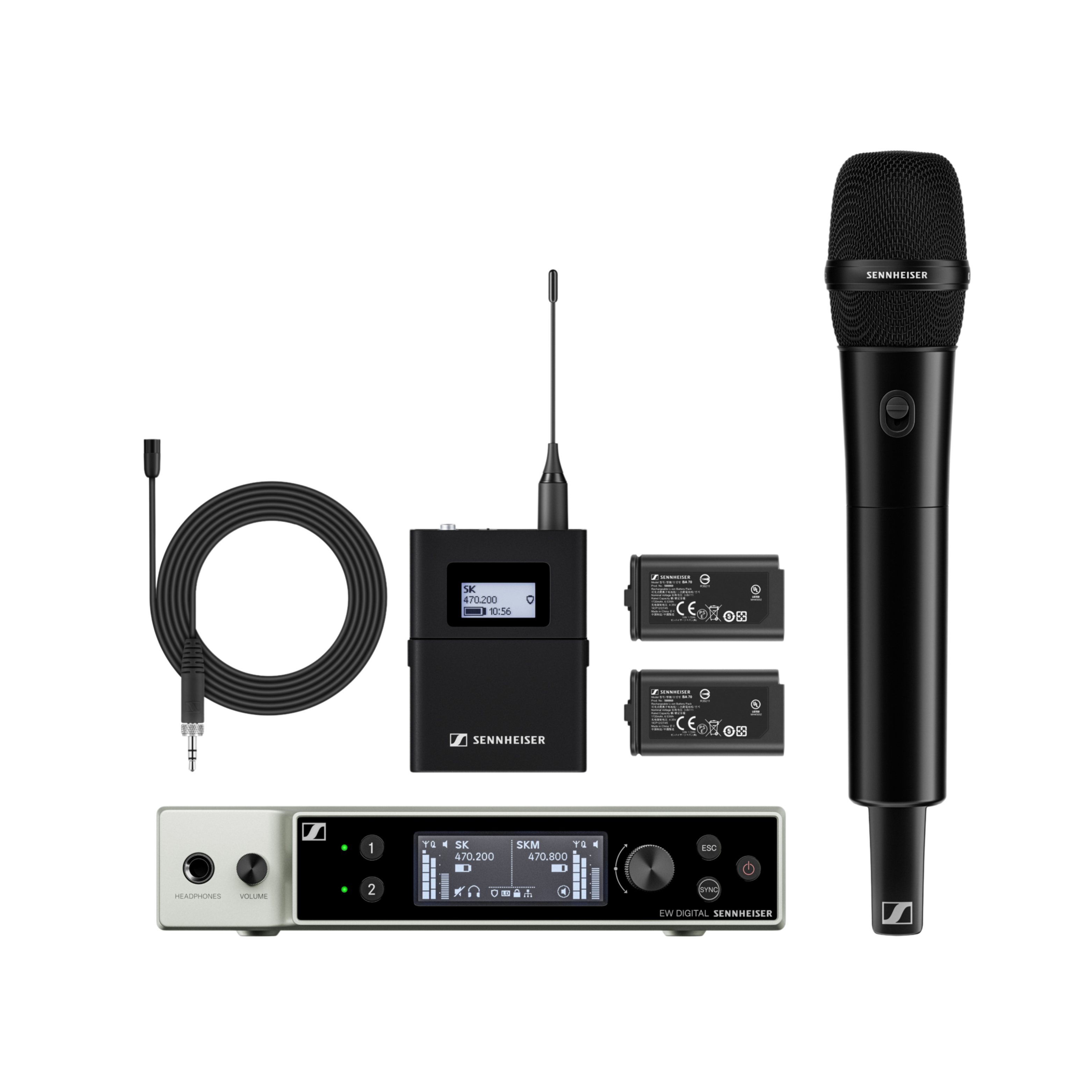 SENNHEISER EW DX MKE 2 835 S SET