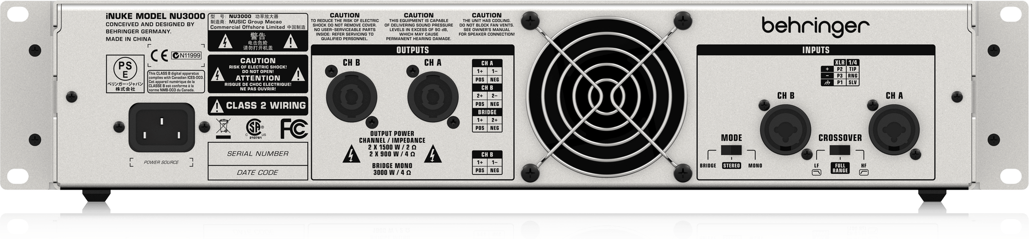 BEHRINGER NU 12000
