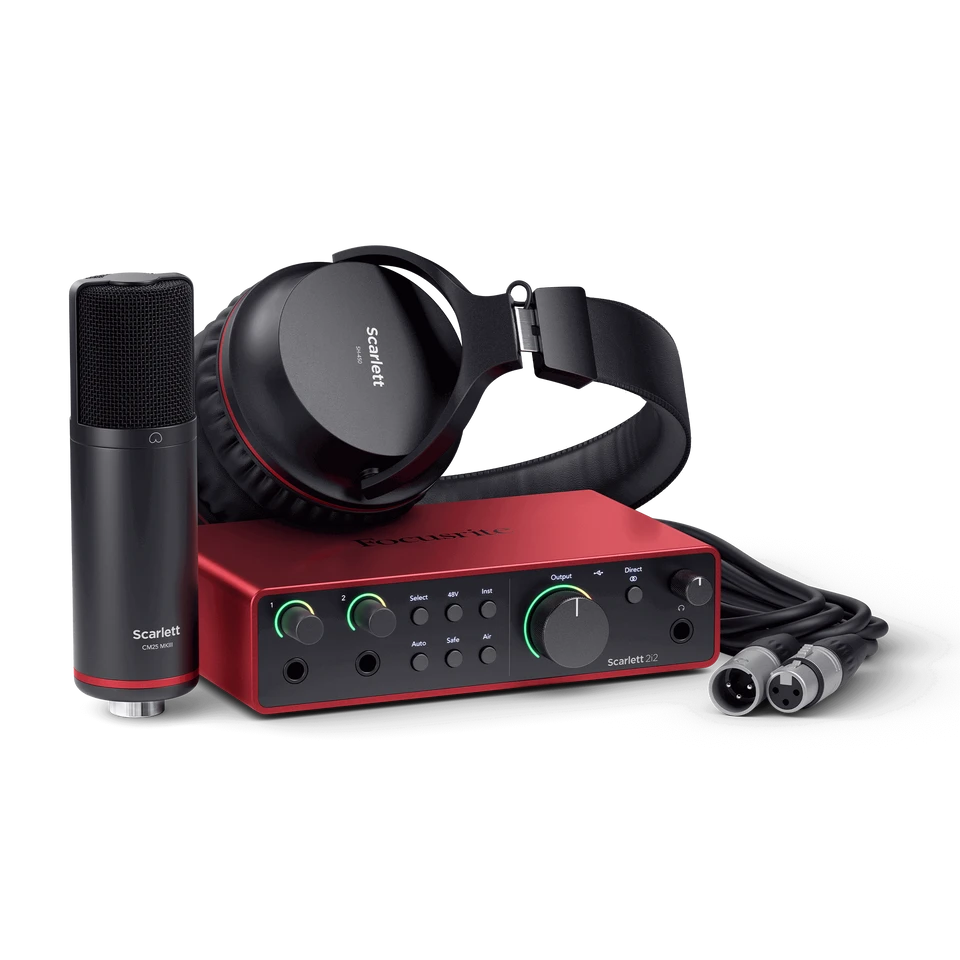 FOCUSRITE SCARLETT 2i2 STUDIO 4TH GENERATION