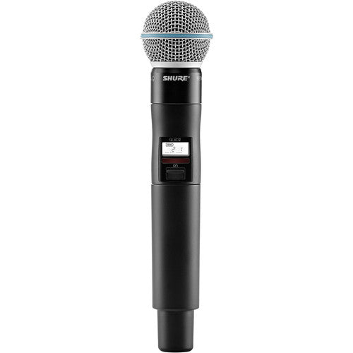 Shure QLXD2/BETA58A Wireless Handheld Microphone