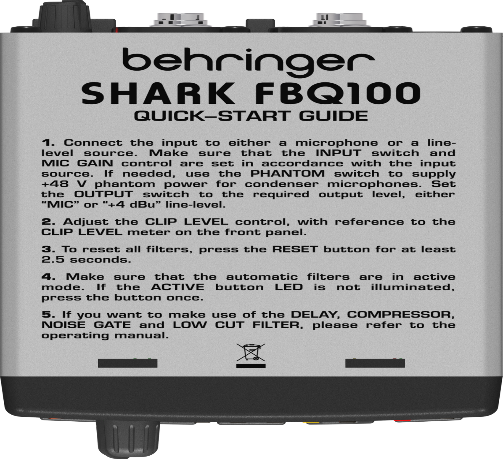 BEHRINGER FBQ100