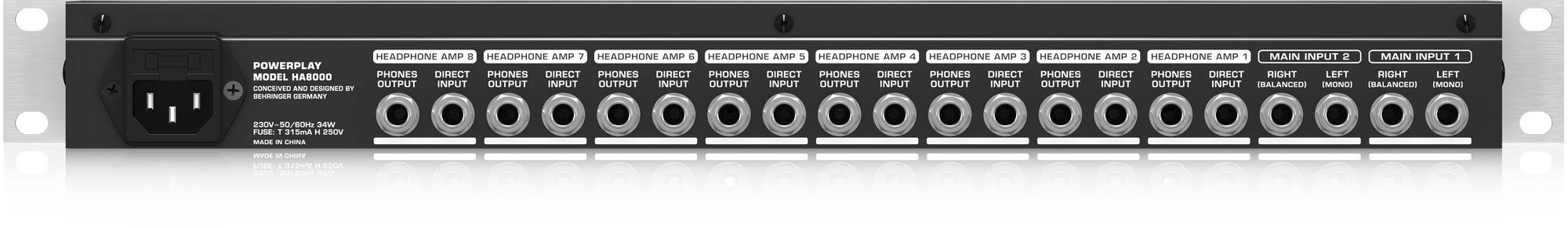 BEHRINGER HA 8000
