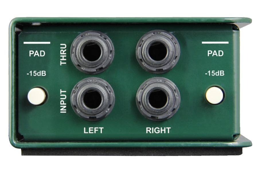 Radial JDI Stereo Jensen-equipped 2-channel Passive Instrument Direct Box