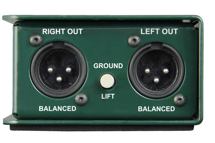 Radial JDI Stereo Jensen-equipped 2-channel Passive Instrument Direct Box