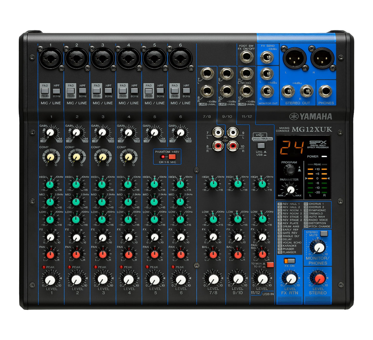 YAMAHA MGP SERIES MG12XUK