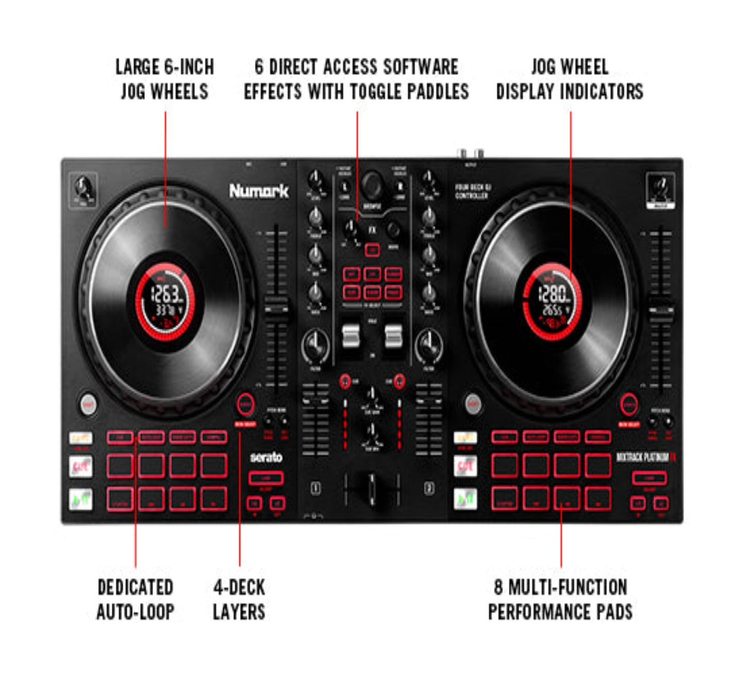 NUMARK Mixtrack Platinum FX