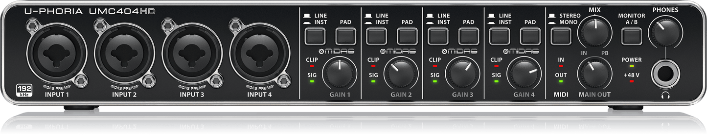 BEHRINGER UMC404 HD