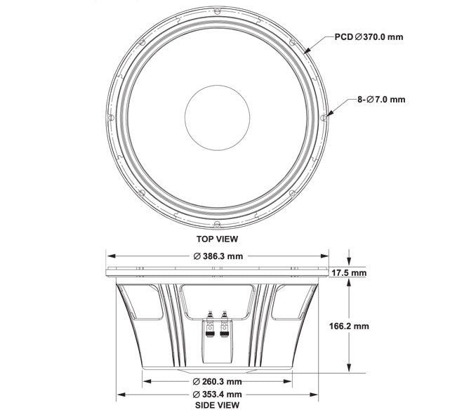P AUDIO GST 15-500