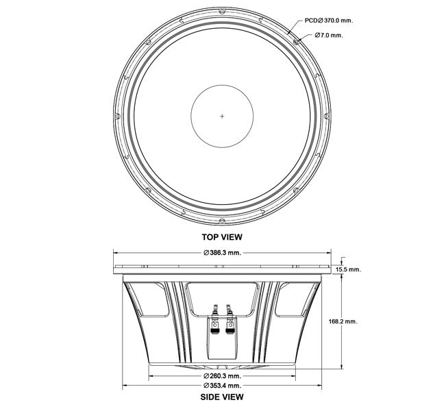 P AUDIO C15 400B