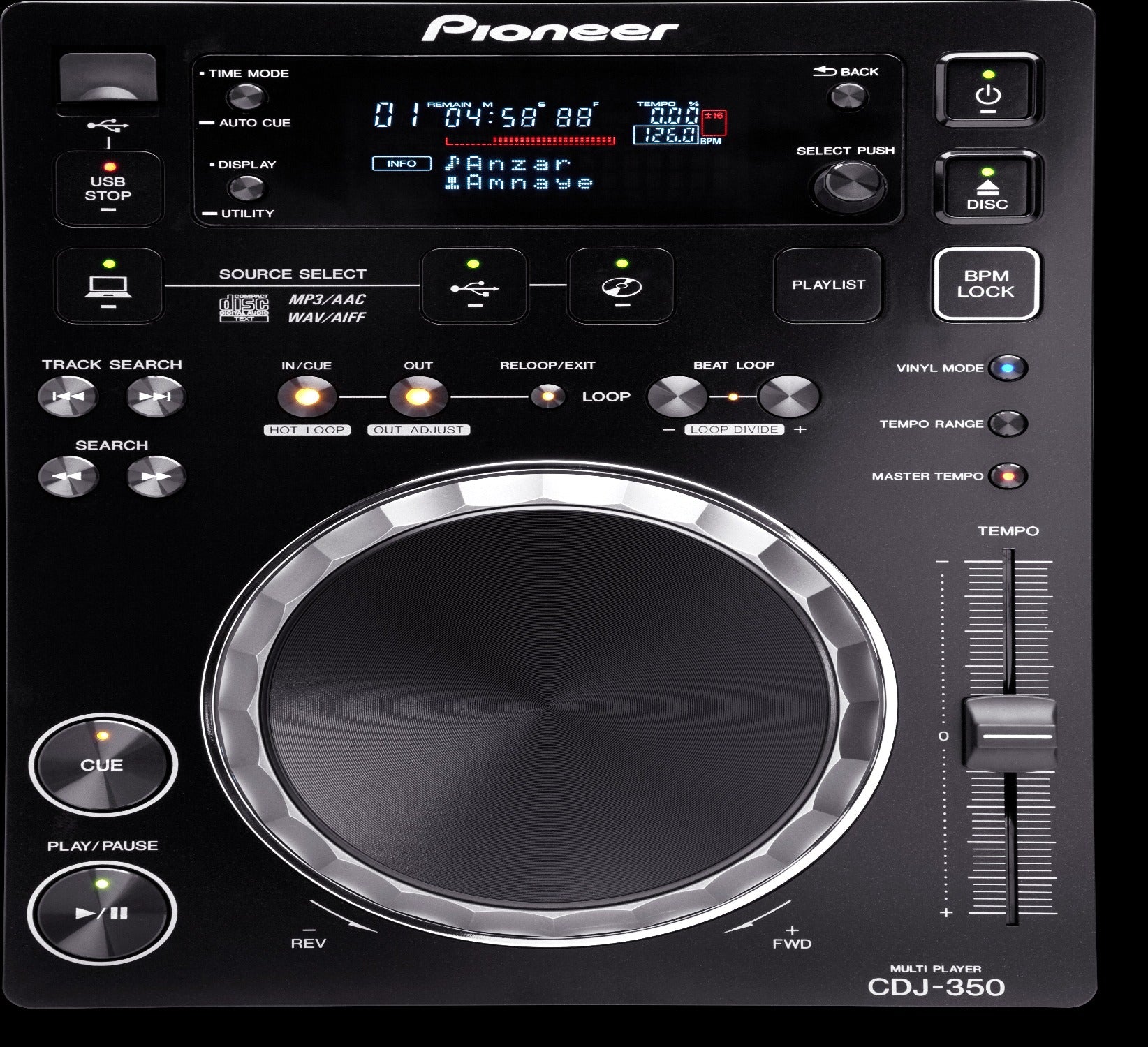 PIONEER DJ CDJ-350 – DEV ELECTRONICS