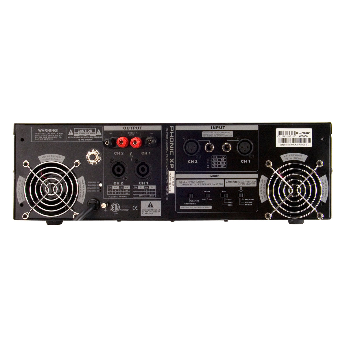 PHONIC XP 3000