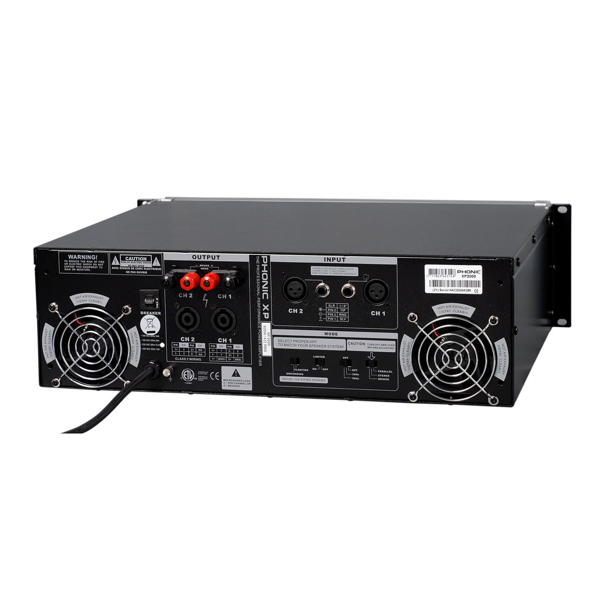 PHONIC XP 2000