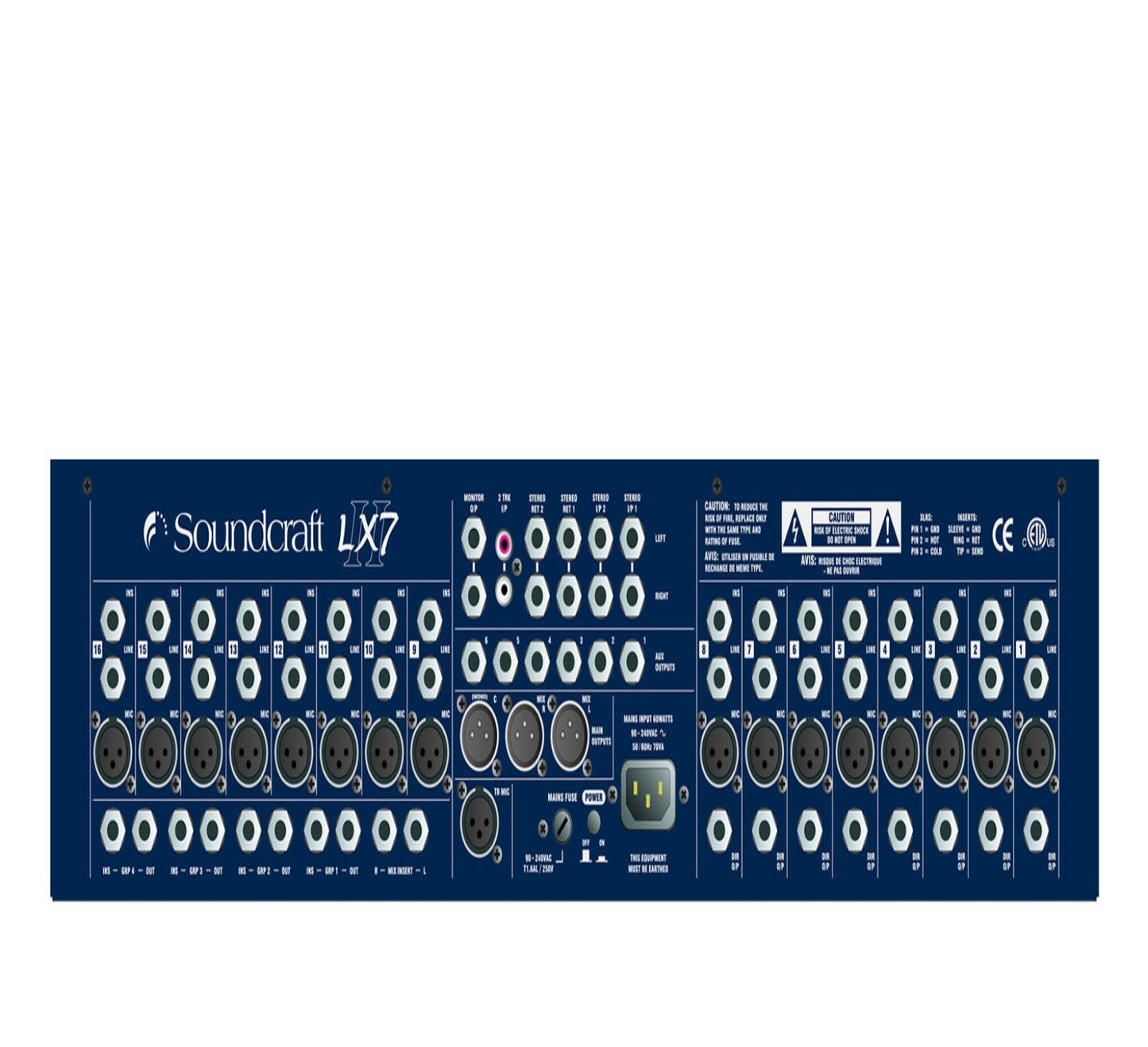 SOUNDCRAFT FX SERIES LX7ii 32
