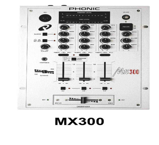 PHONIC MX300 DJ MIXER
