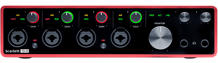 FOCUSRITE SCARLETT 18I8 3RD GEN