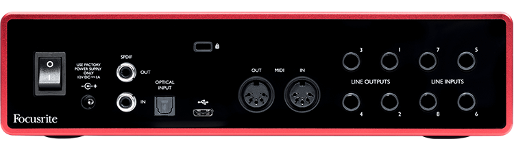 FOCUSRITE SCARLETT 18I8 3RD GEN