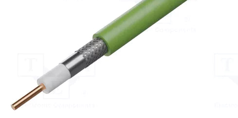 BELDEN 1505 A N3U1000 GREEN VIDEO 305X1