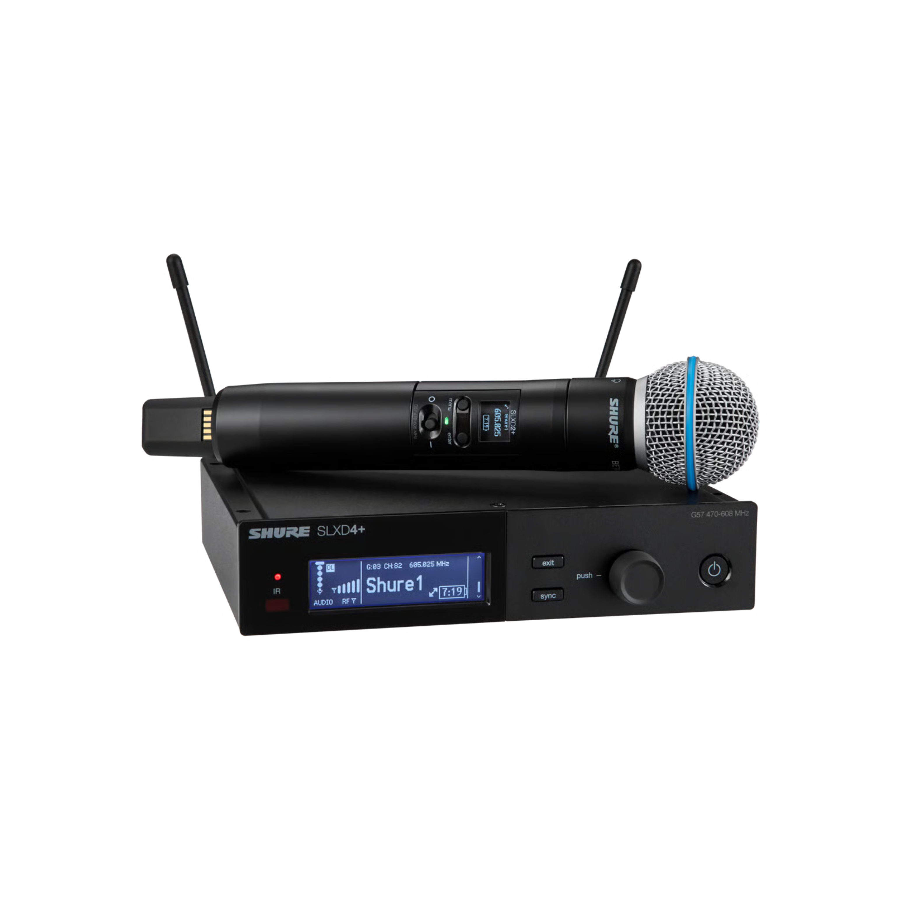 SHURE SLXD24+/B58