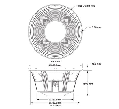 P AUDIO GST 15-1200