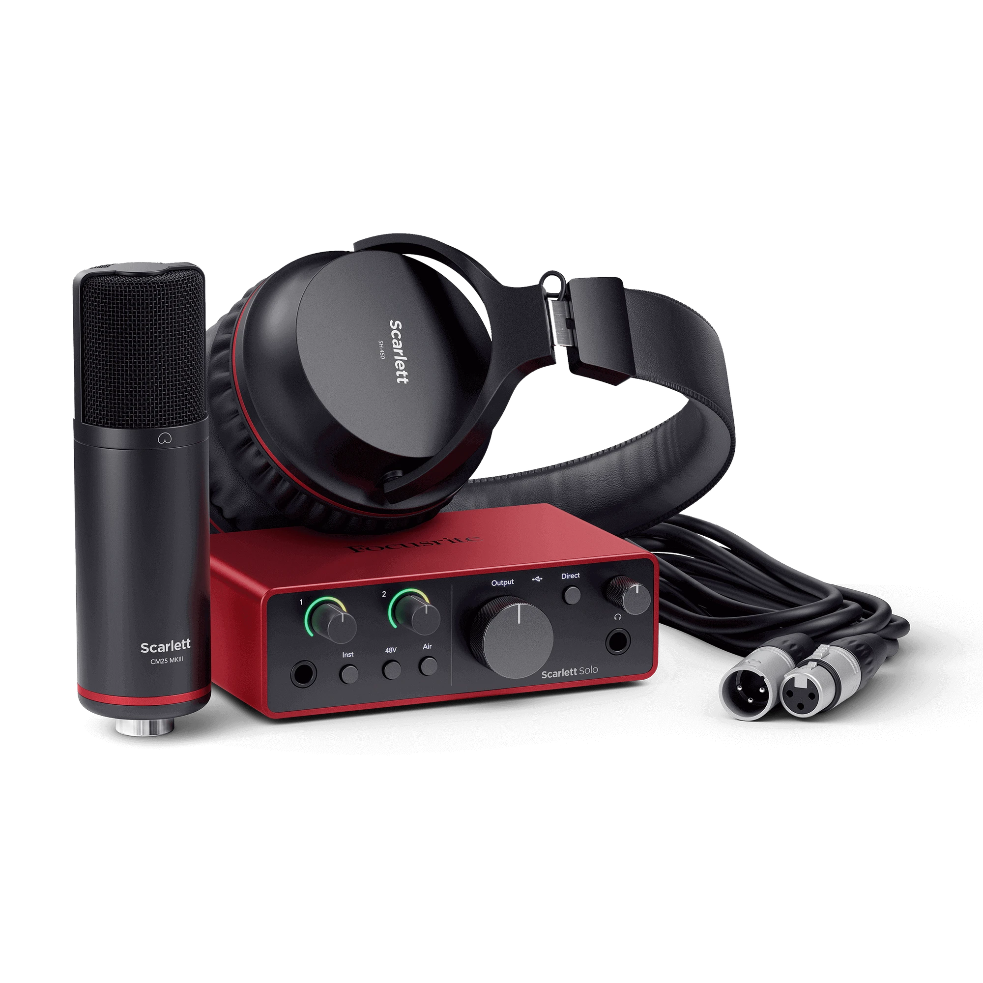 FOCUSRITE SCARLETT SOLO STUDIO 4TH GENERATION