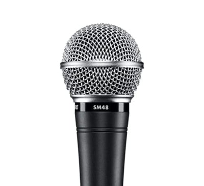 SHURE SM48 Cardioid Dynamic Handheld Vocal Microphone