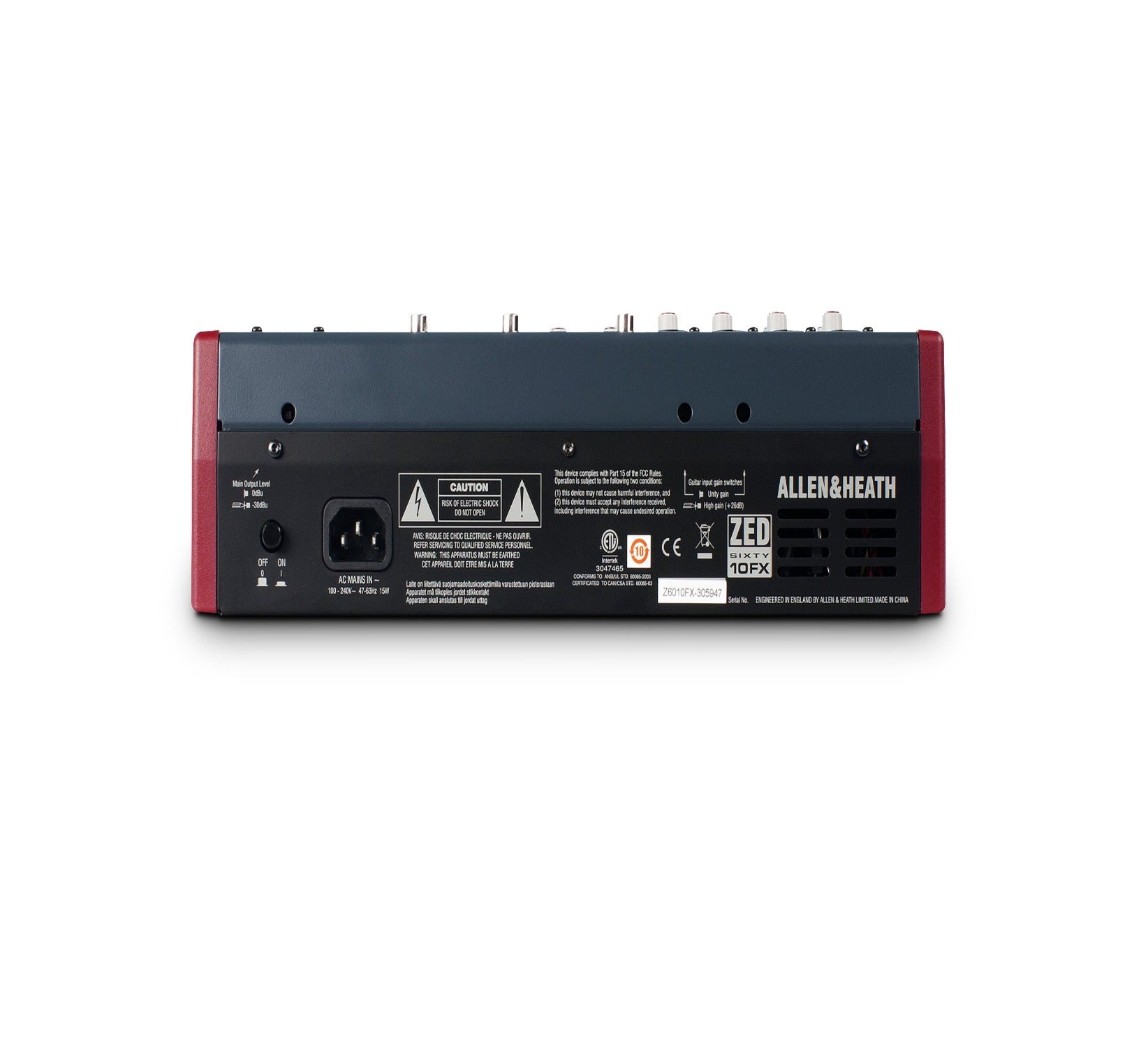 ALLEN AND HEATH ZED MINI ZED60-10FX