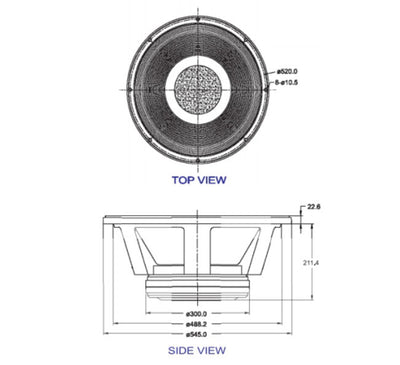 P AUDIO C15 400F