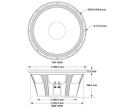 P AUDIO GST 15-500