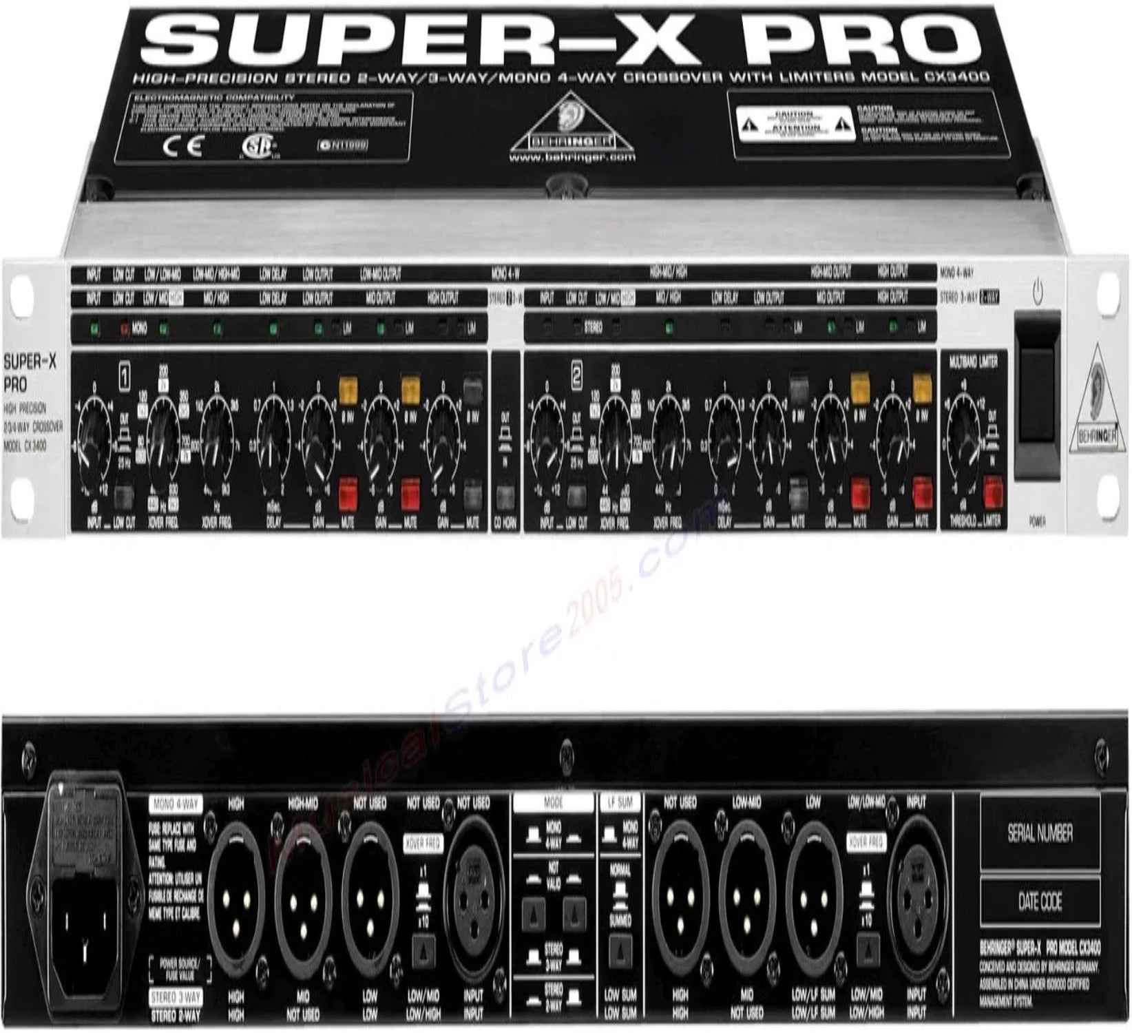 BEHRINGER CX3400