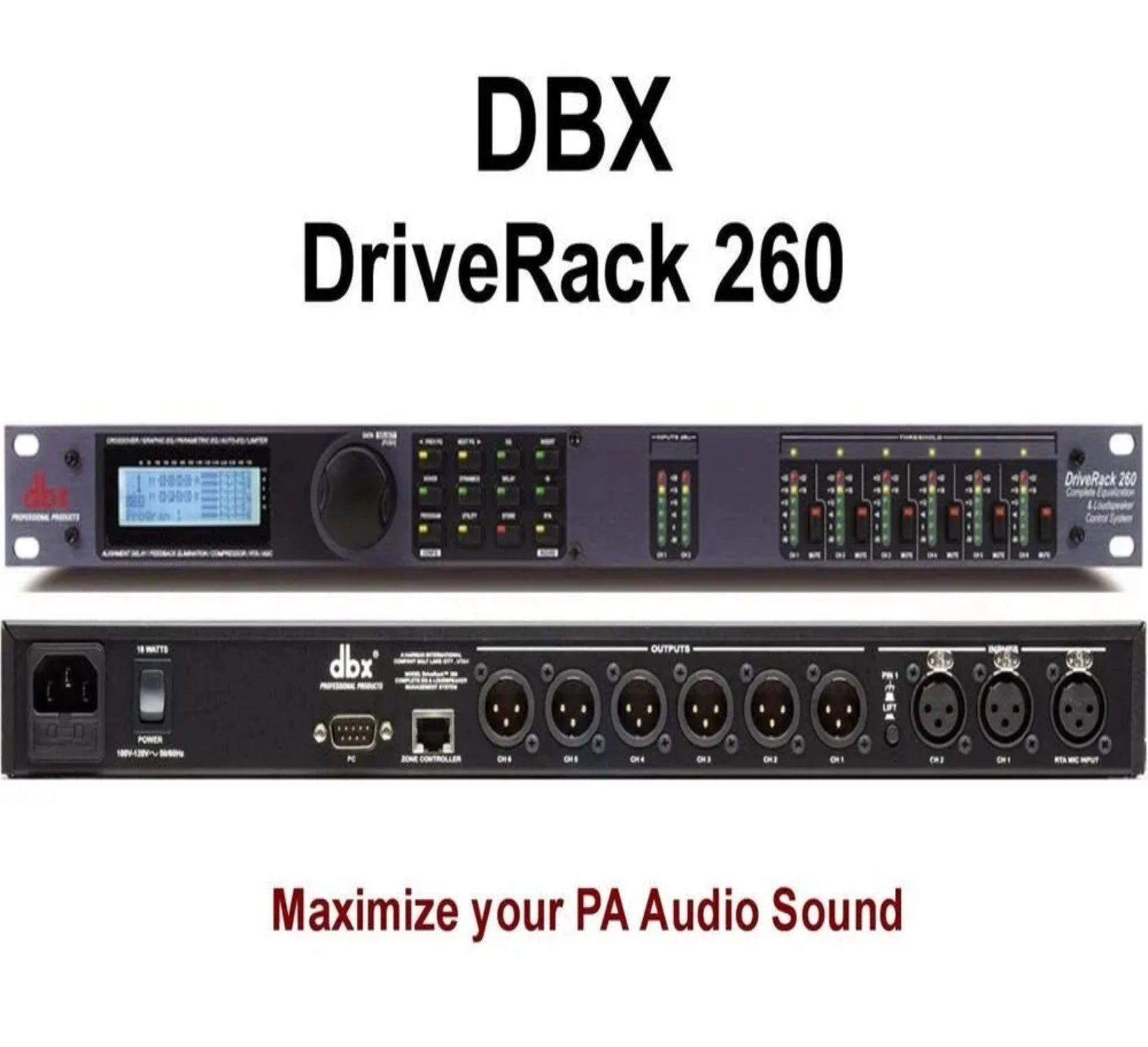 レコーディング/PA機器dbx DriverRack 260 - その他