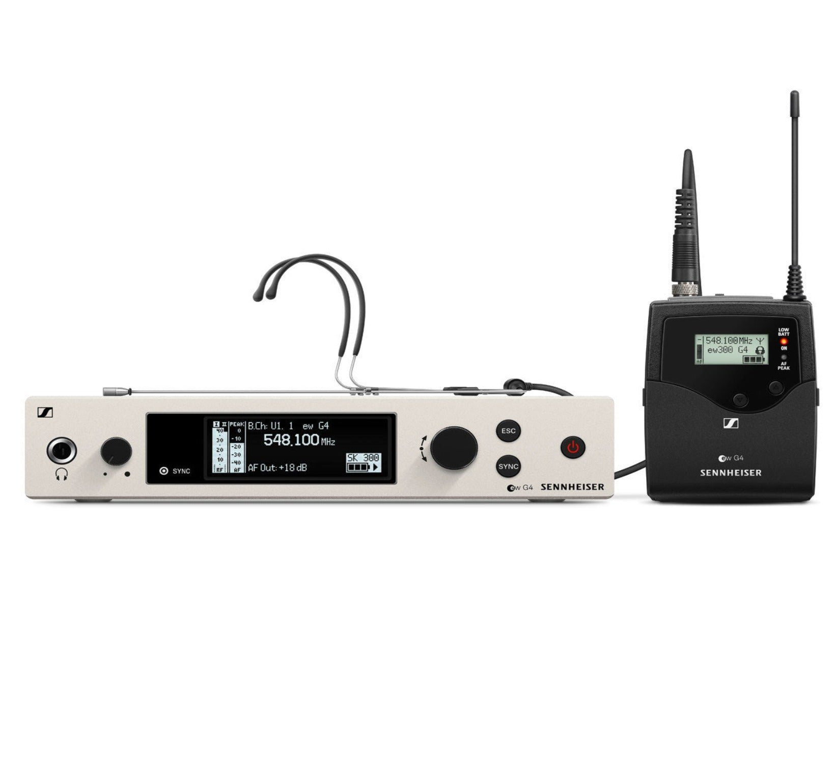 SENNHEISER EW 300 G4-HEADMIC1-RC